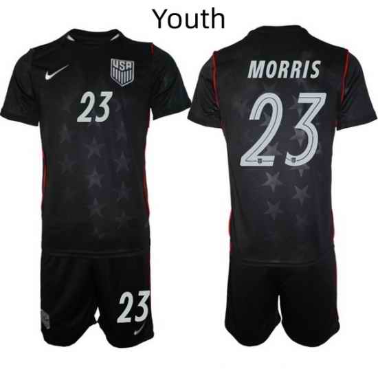 USA FIFA World Cup 2026 Navy Blue Soccer Jersey Aidan Morris #23